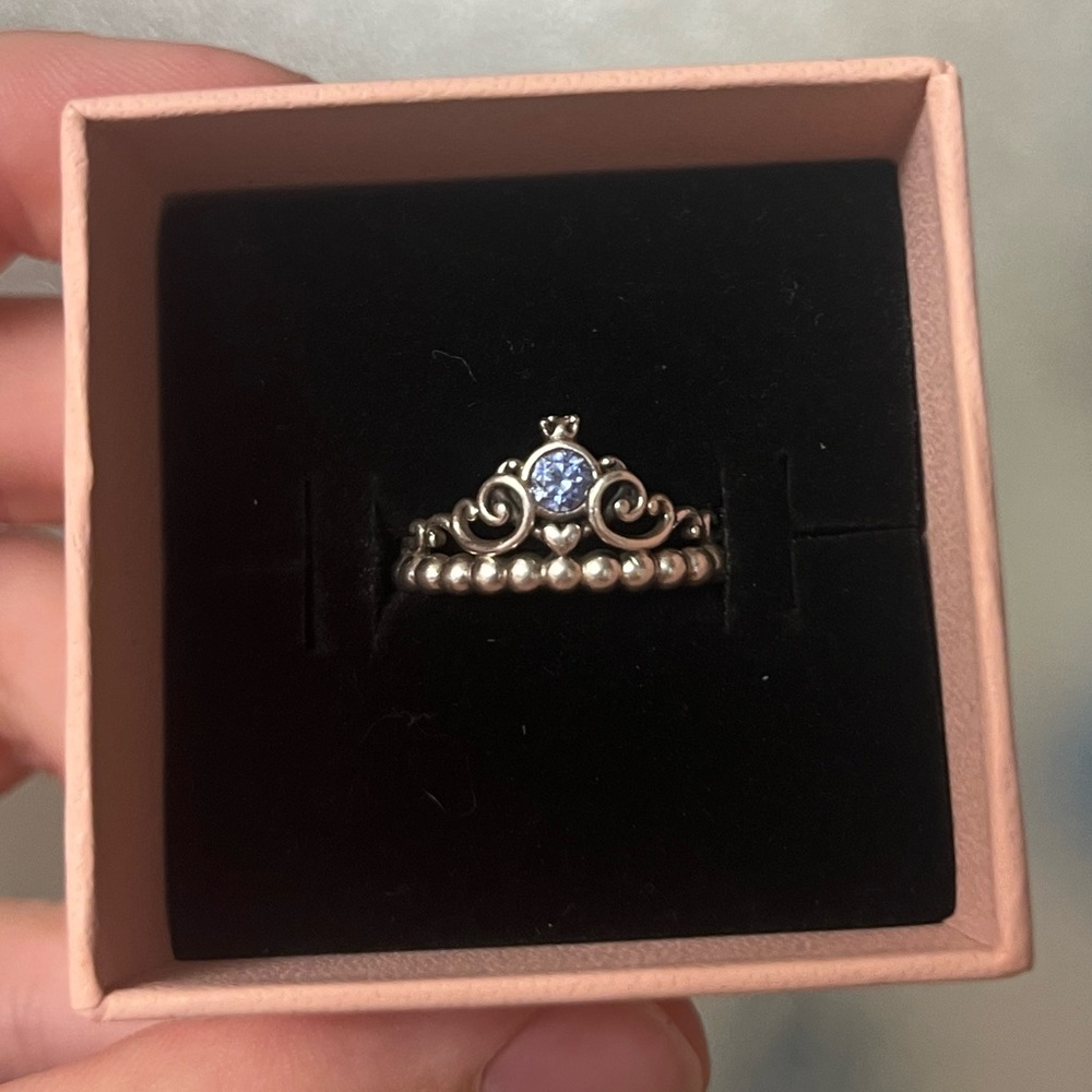Pandora Princess Ring - Disney Cinderella